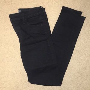 black abercrombie jeans - size 27 / 4 R